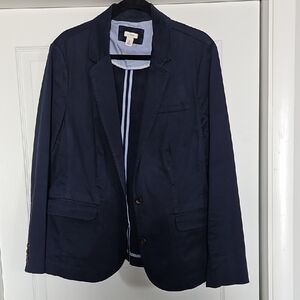 L.L. Bean Dark Blue Blazer